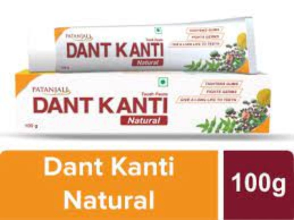 Patanjali Dant Kanti Medicated Toothpaste 100 gm - 100 gm